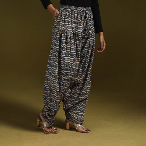 Pedana hand natural dyed cotton kalamkari salwar 04