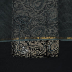 Pedana kalamkari hand block print natural dyed cotton 2pc