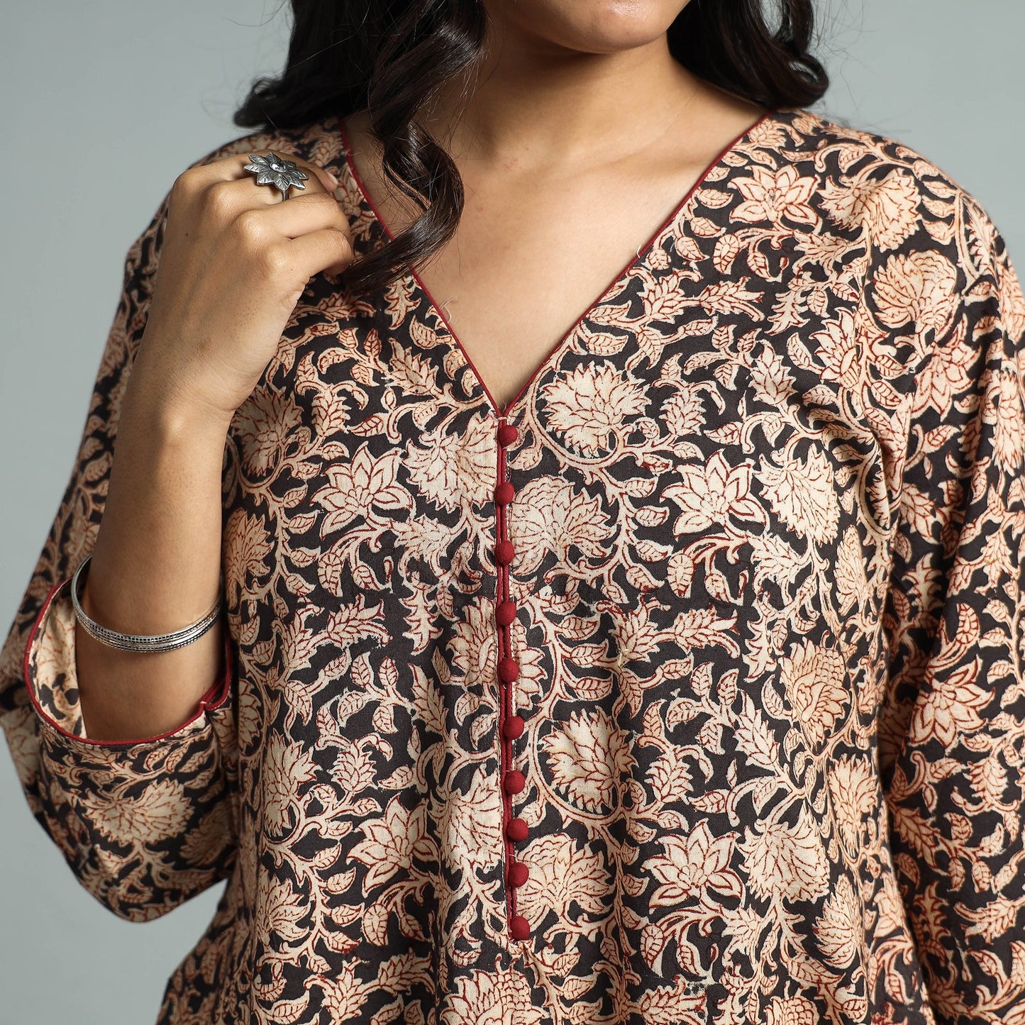 Kalamkari Kurta with Palazzo Set
