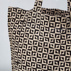 Buy Pedana Kalamkari Block Printed Cotton Shopping Bag at iTokri.com