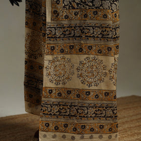Pedana natural dyed cotton kalamkari dupatta 05