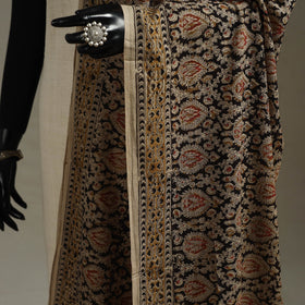 Pedana natural dyed cotton kalamkari dupatta 13