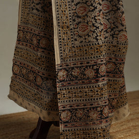 Pedana natural dyed cotton kalamkari dupatta 13