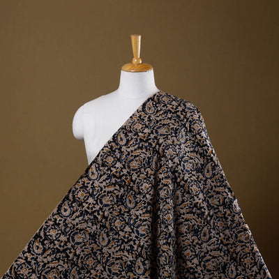 Pedana natural dyed cotton kalamkari fabric 02 - handcrafted