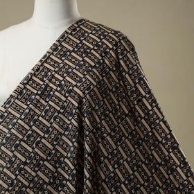 Pedana natural dyed cotton kalamkari fabric 08 - handcrafted