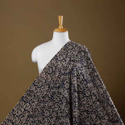 Pedana natural dyed cotton kalamkari fabric 09 - handcrafted