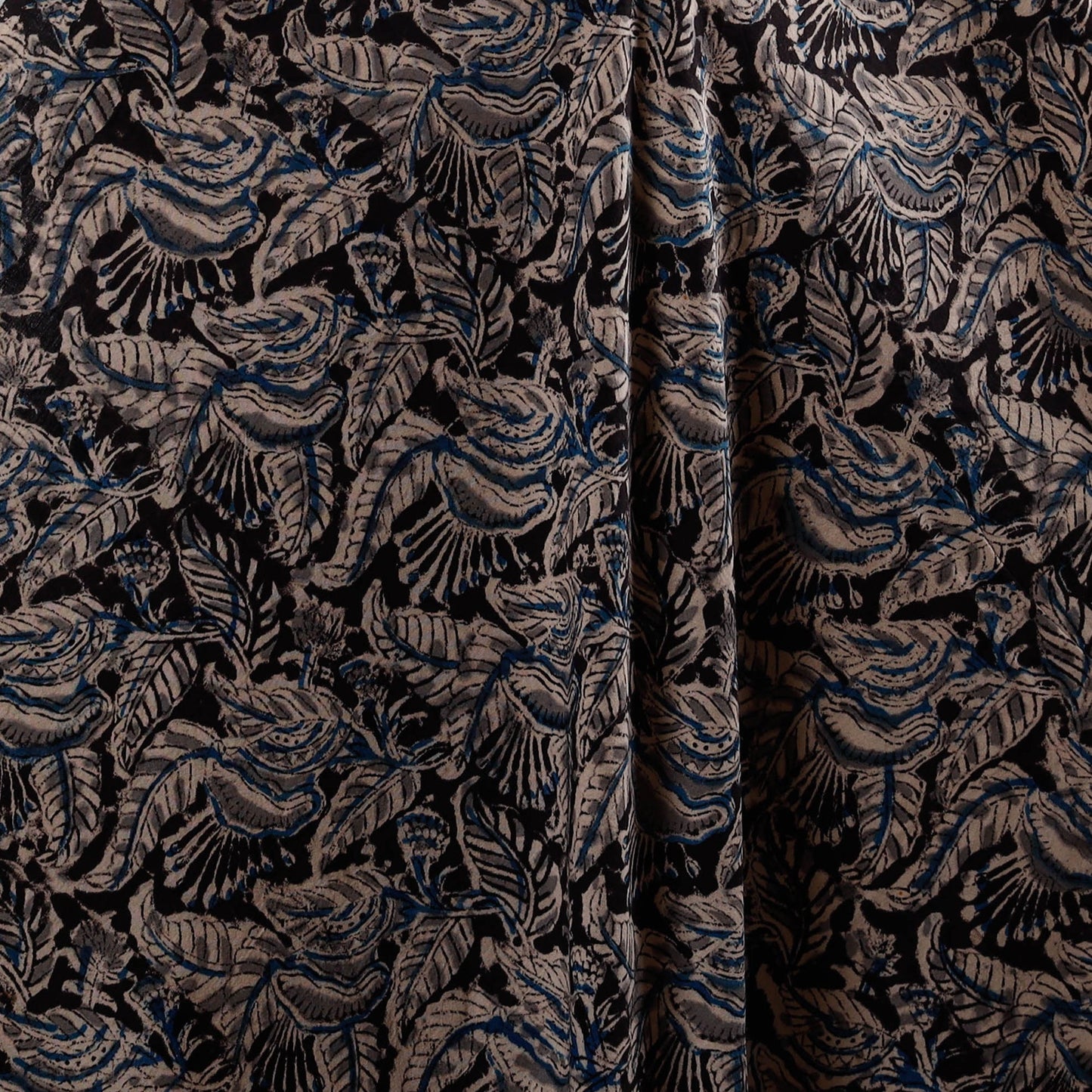 Pedana natural dyed cotton kalamkari fabric 11 - handcrafted