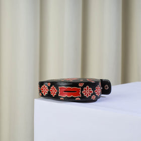  Black Pig Handcrafted Brown Apple Leather Money Bank 