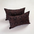 Black - pillow cover (set of 2) 18 - handcrafted