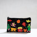 Pipli Applique Work Cotton Cosmetic Pouch 