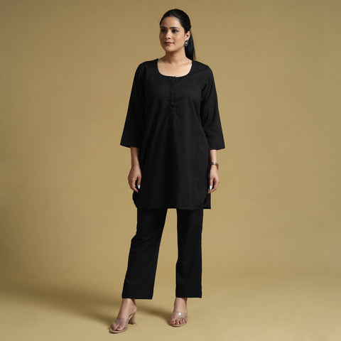  Plain Dyed Cotton Co-Ord Set Online at iTokri.com