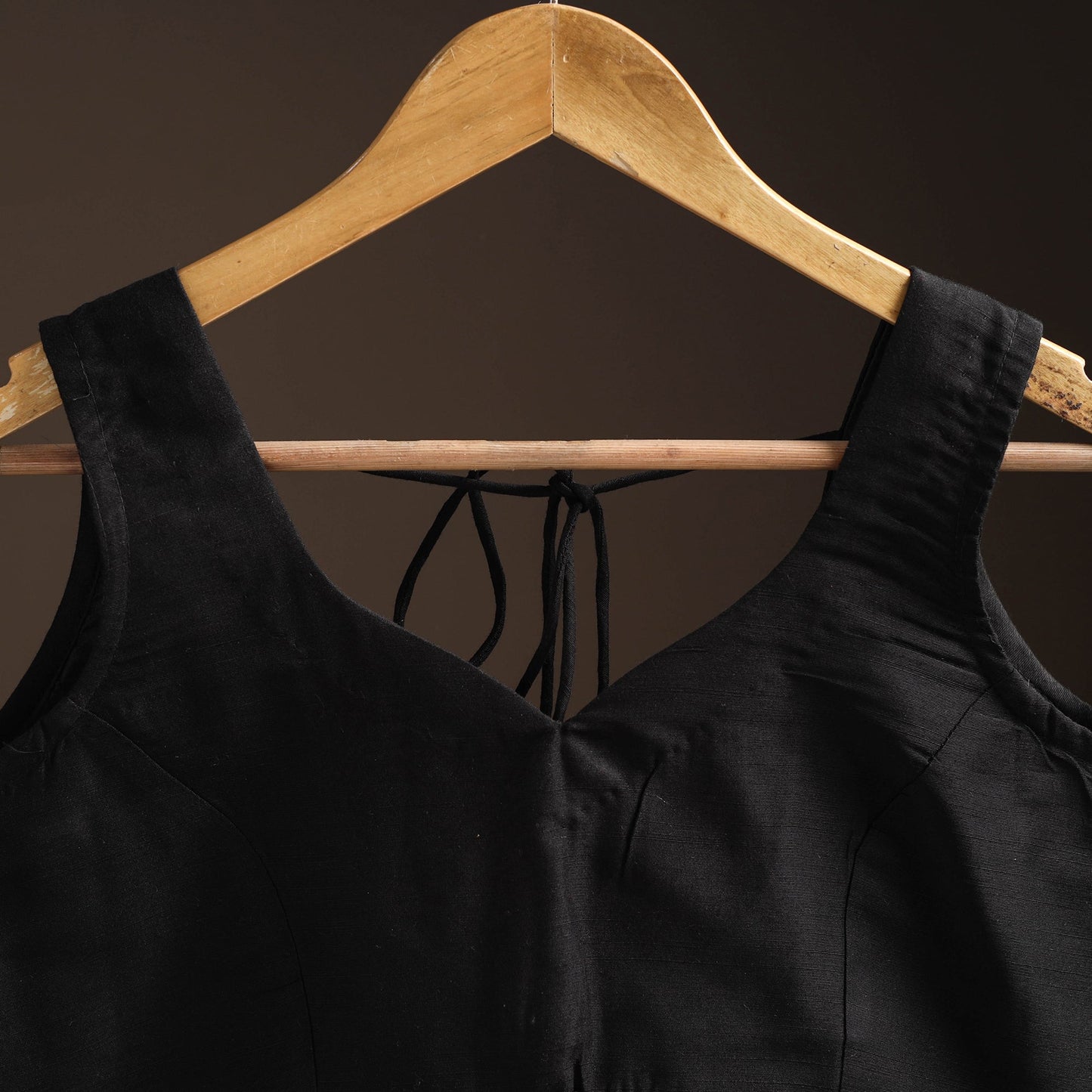 Plain slub silk readymade blouse 06 - handcrafted