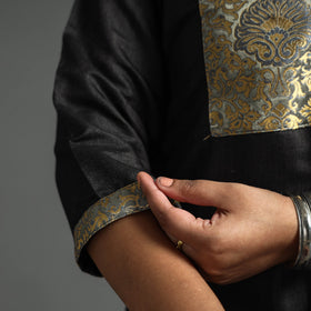 plain silk kurta
