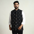 Pochampally Ikat Cotton Nehru Jacket