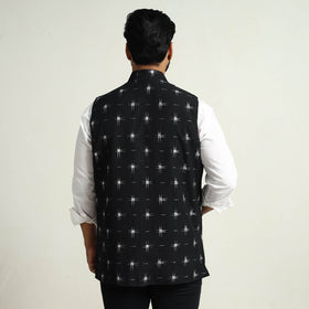 Pochampally Ikat Cotton Nehru Jacket
