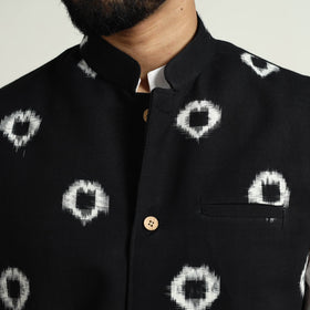 Pochampally Ikat Cotton Nehru Jacket