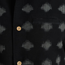 Pochampally Ikat Cotton Nehru Jacket