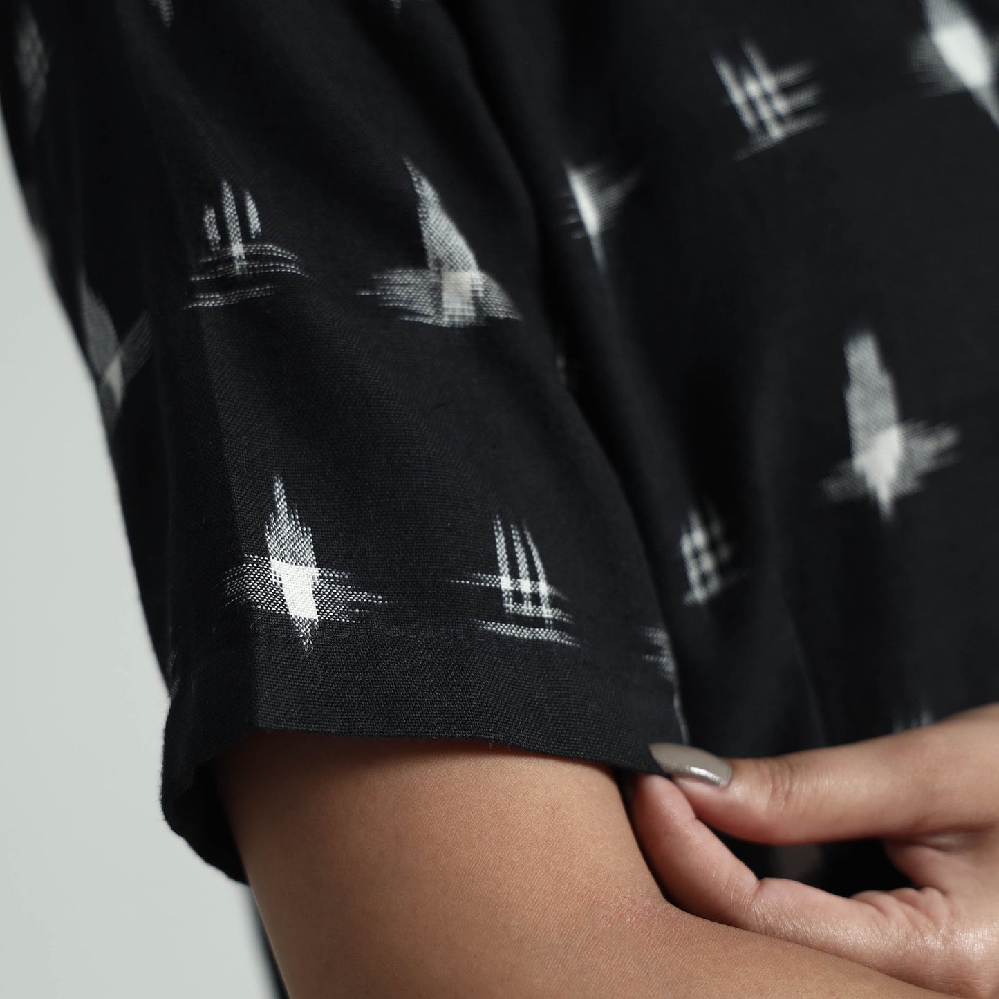 Buy Pochampally Double Ikat Weave Cotton Dress Online l iTokri.com