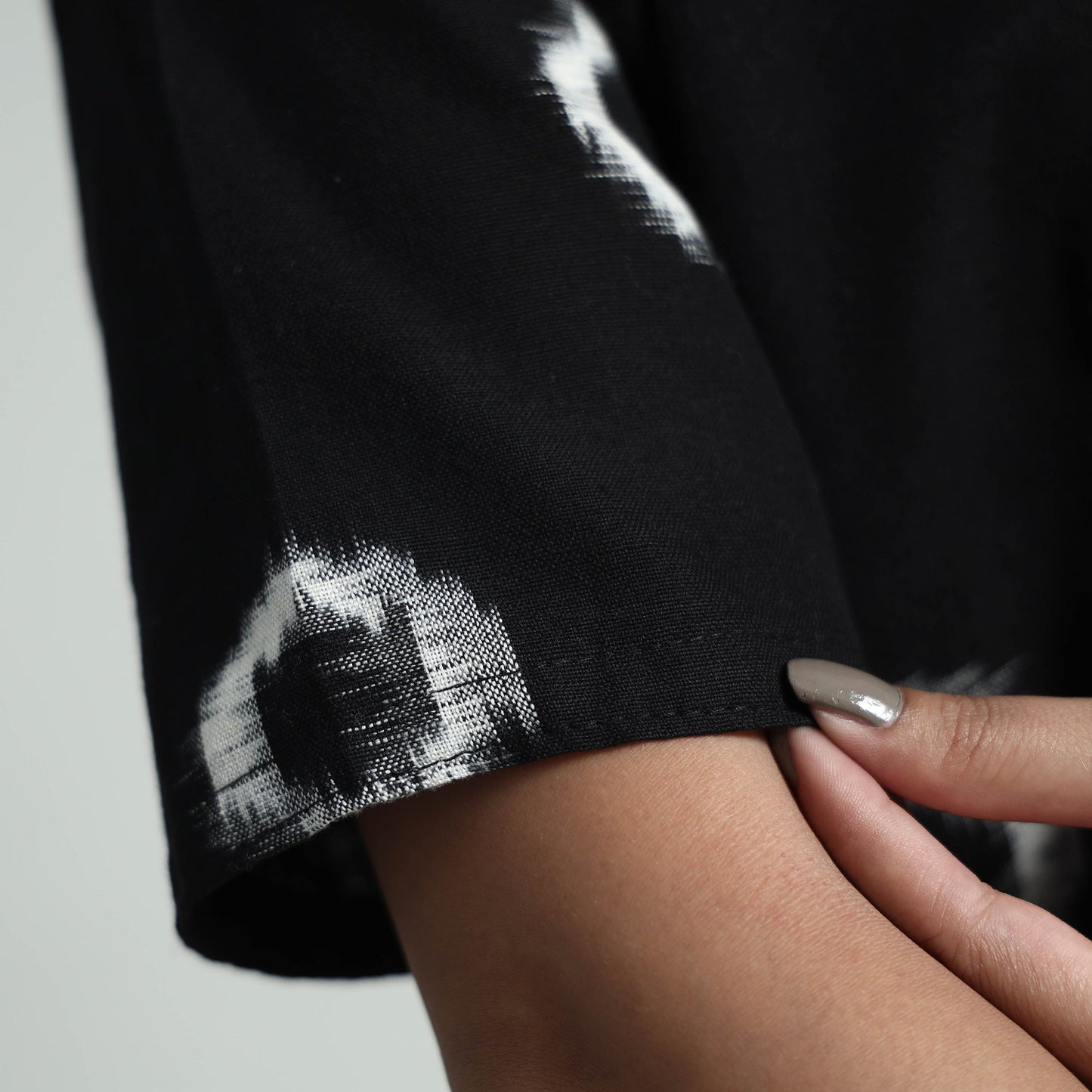  Pochampally Double Ikat Weave Cotton Dress 