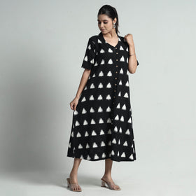 Buy Pochampally Double Ikat Weave Cotton Dress Online l iTokri.com