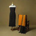 Pochampally ikat 3pc cotton unstitched dress material 38