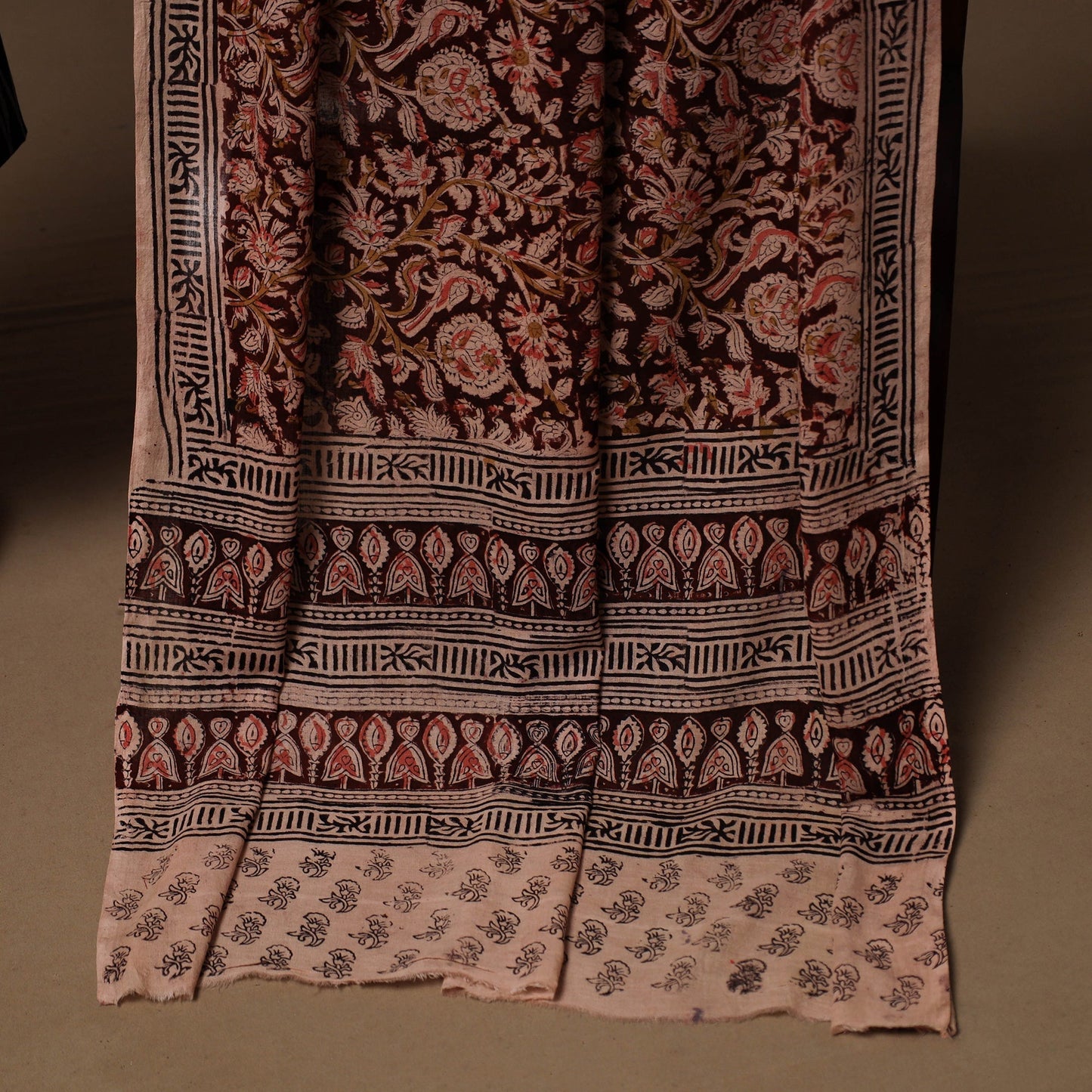 Pochampally ikat cotton 2pc unstitched dress material