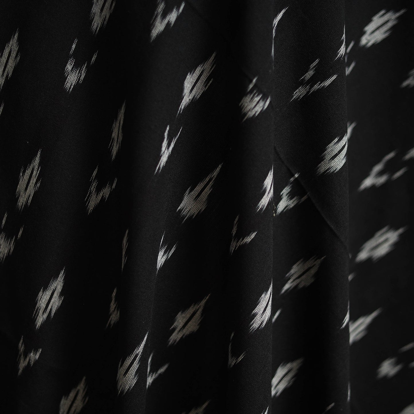 Pochampally ikat cotton fabric 20 - handcrafted