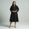 Buy Pochampally Ikat Cotton Flared Dress Online l iTokri.com