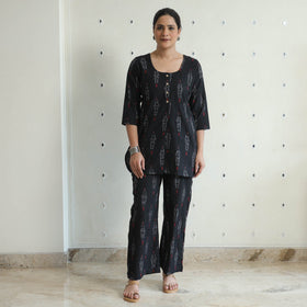 Buy Pochampally Ikat Cotton Co-Ord Set 04 Online at iTokri.com