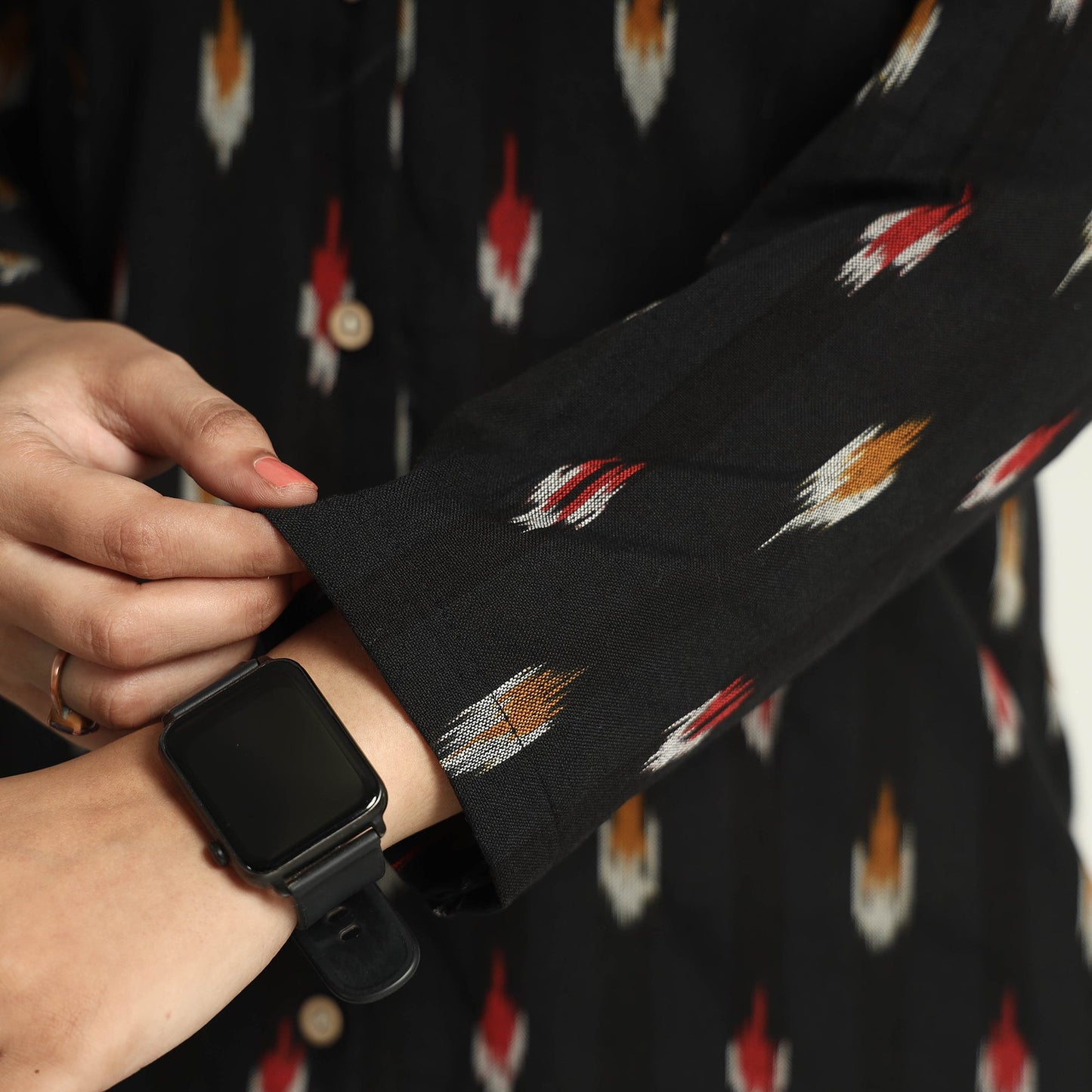  Pochampally Ikat Cotton Co-Ord Set 