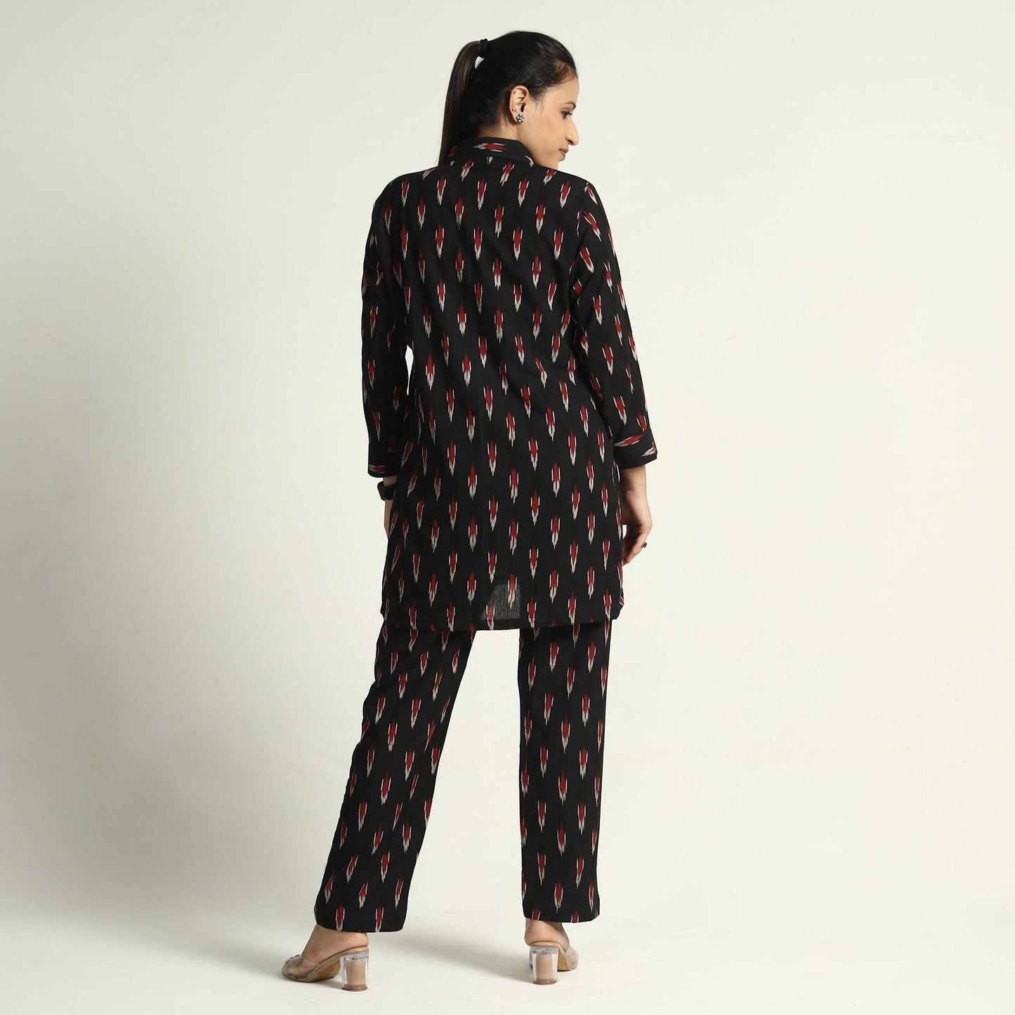  Pochampally Ikat Cotton Co-Ord Set 