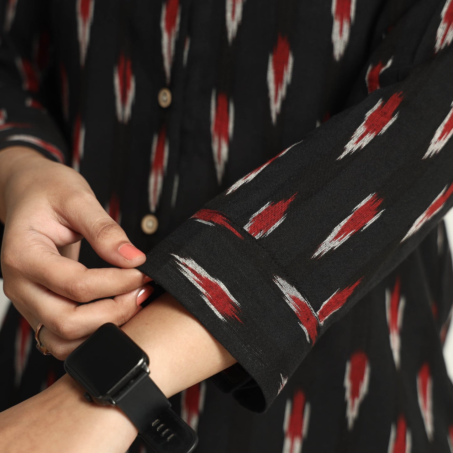  Pochampally Ikat Cotton Co-Ord Set 