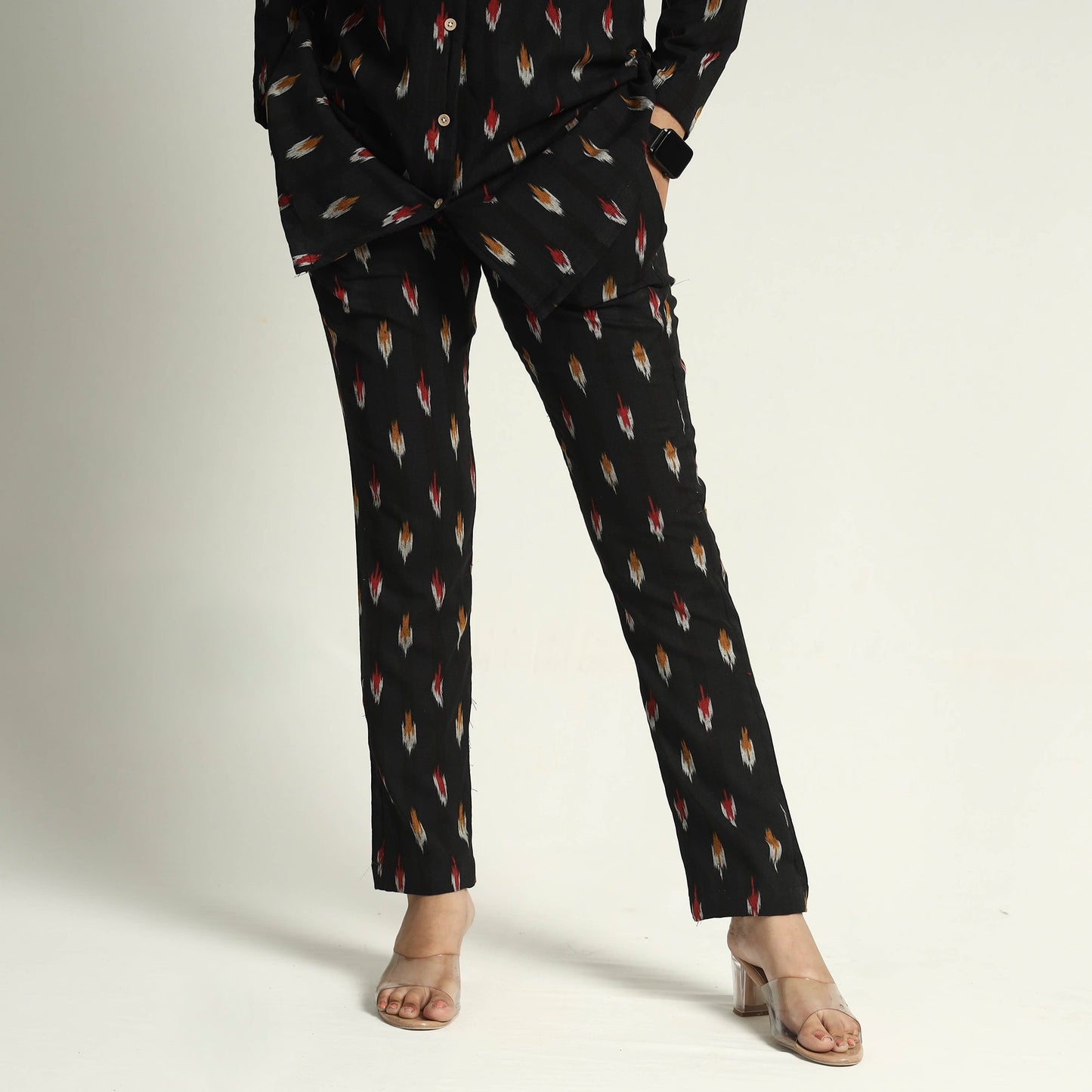  Pochampally Ikat Cotton Co-Ord Set 