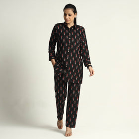  Pochampally Ikat Cotton Co-Ord Set 