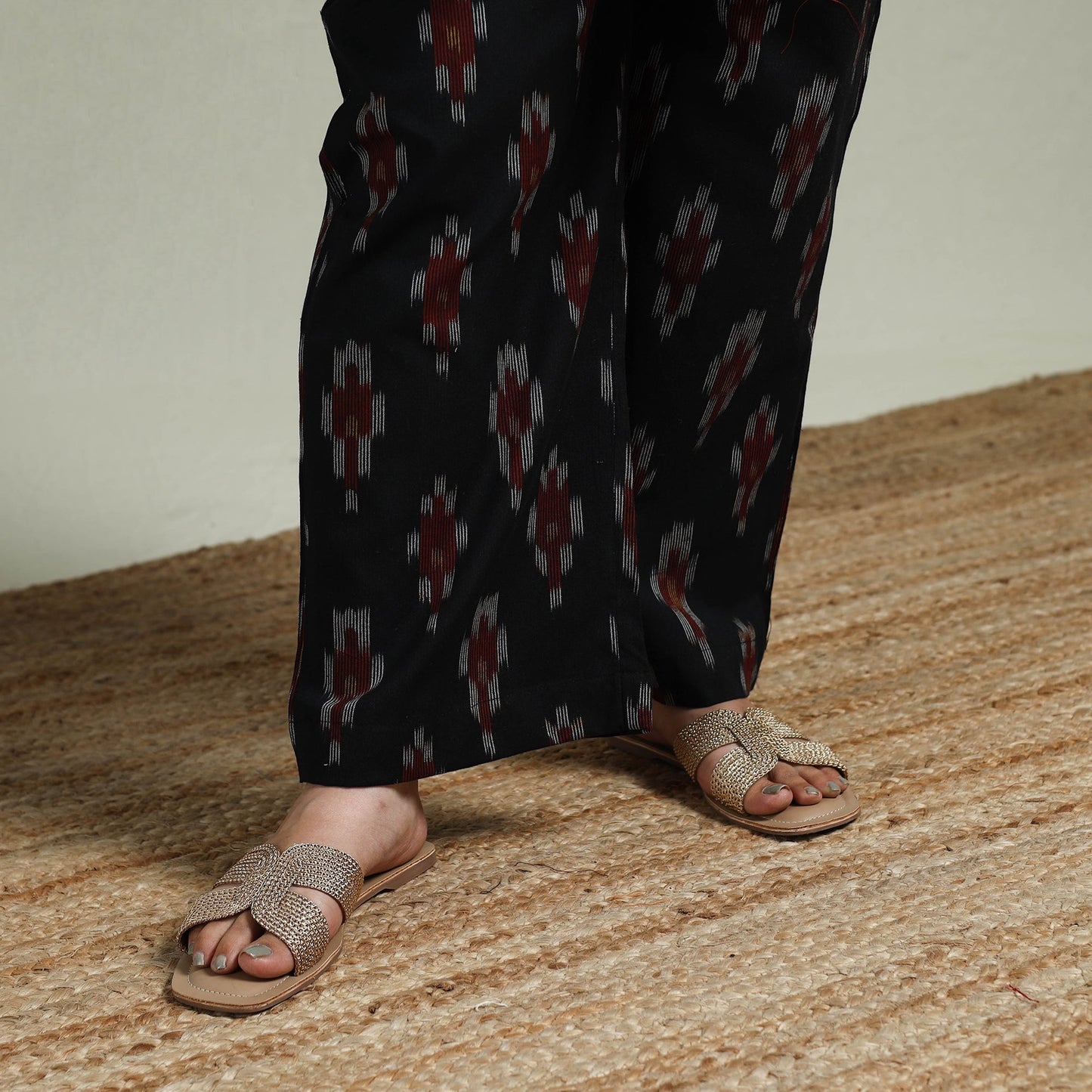 Pochampally ikat cotton co-ord set for women 05