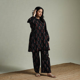 Pochampally ikat cotton co-ord set for women 05
