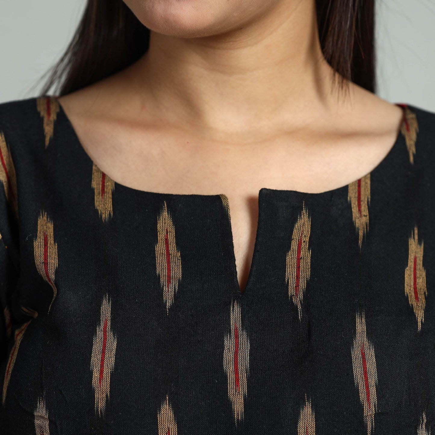 Buy Pochampally Ikat Cotton Stitched Blouse 27 