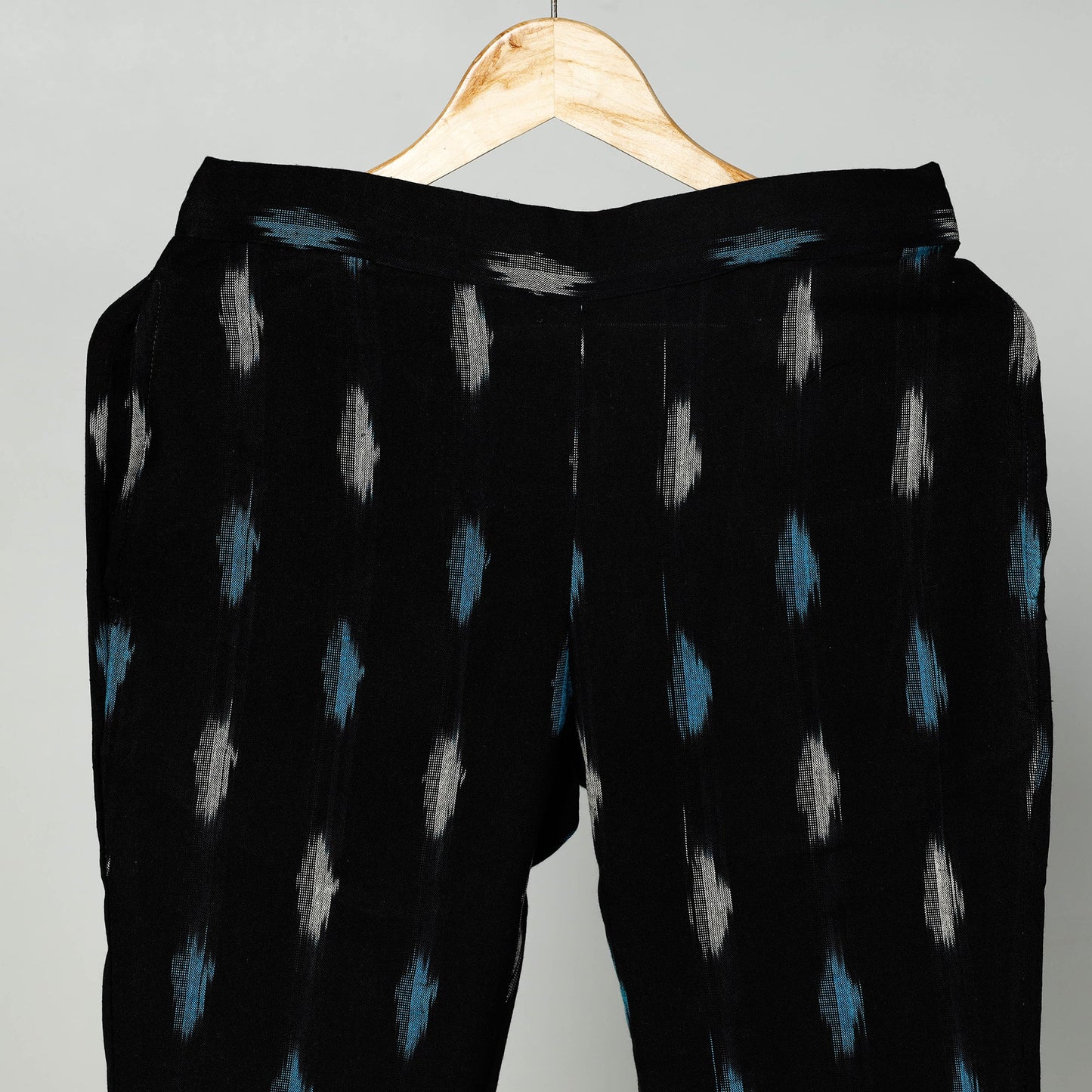  Pochampally Ikat Cotton Tapered Pant for Women 
