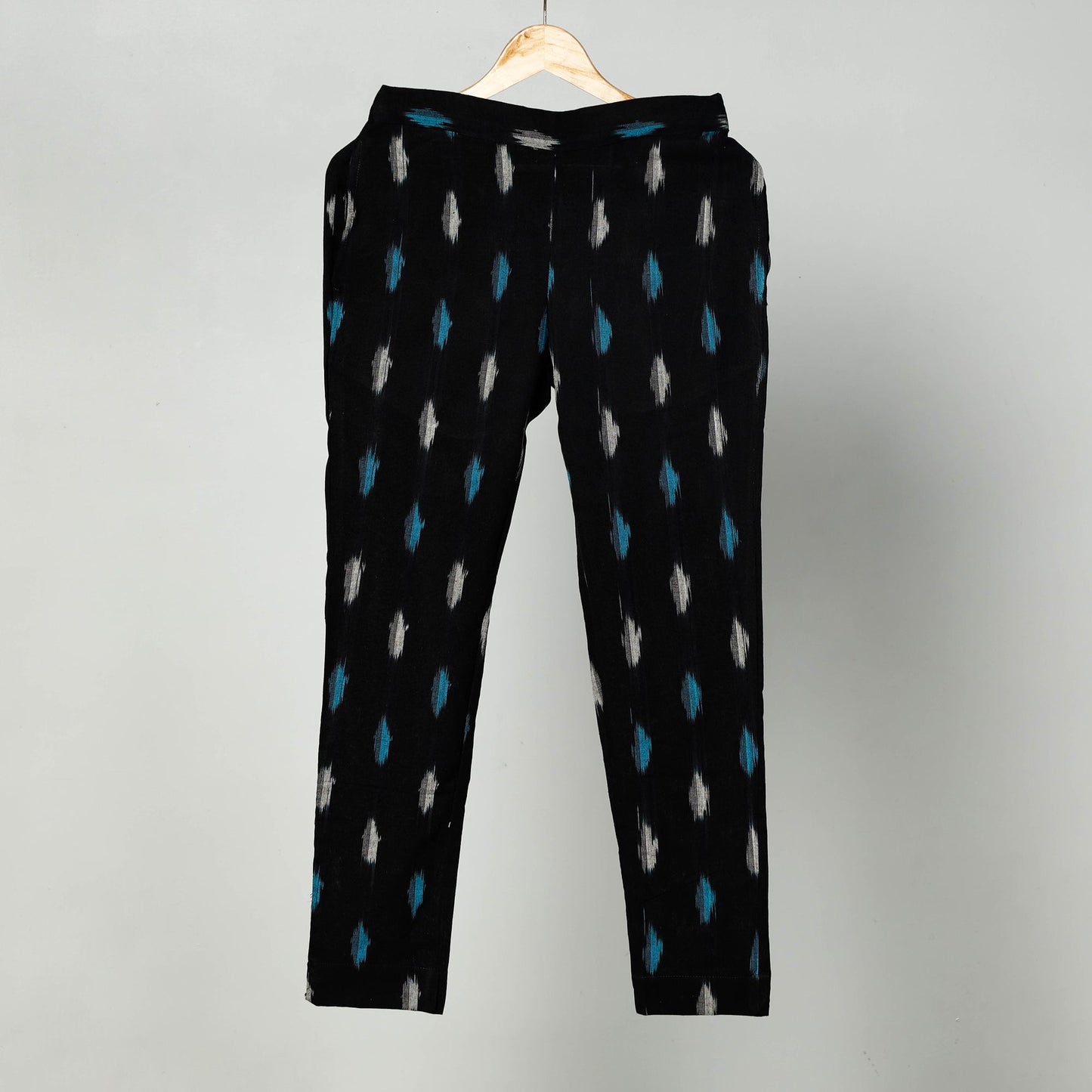 Pochampally Ikat Cotton Tapered Pant for Women 