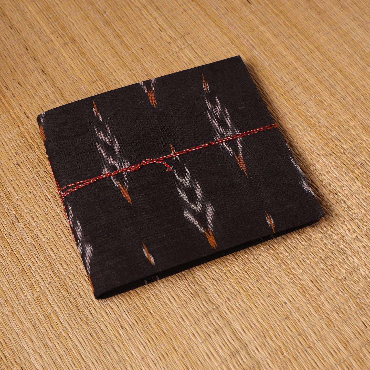 Pochampally ikat fabric cover handmade paper photo album (9