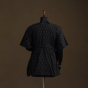 Pochampally ikat patchwork cotton kaftan (short) 27
