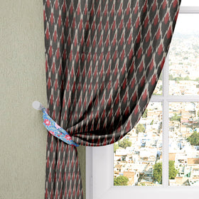  Pochampally Ikat Pure Cotton Fabric Door Curtain Online at iTokri.com