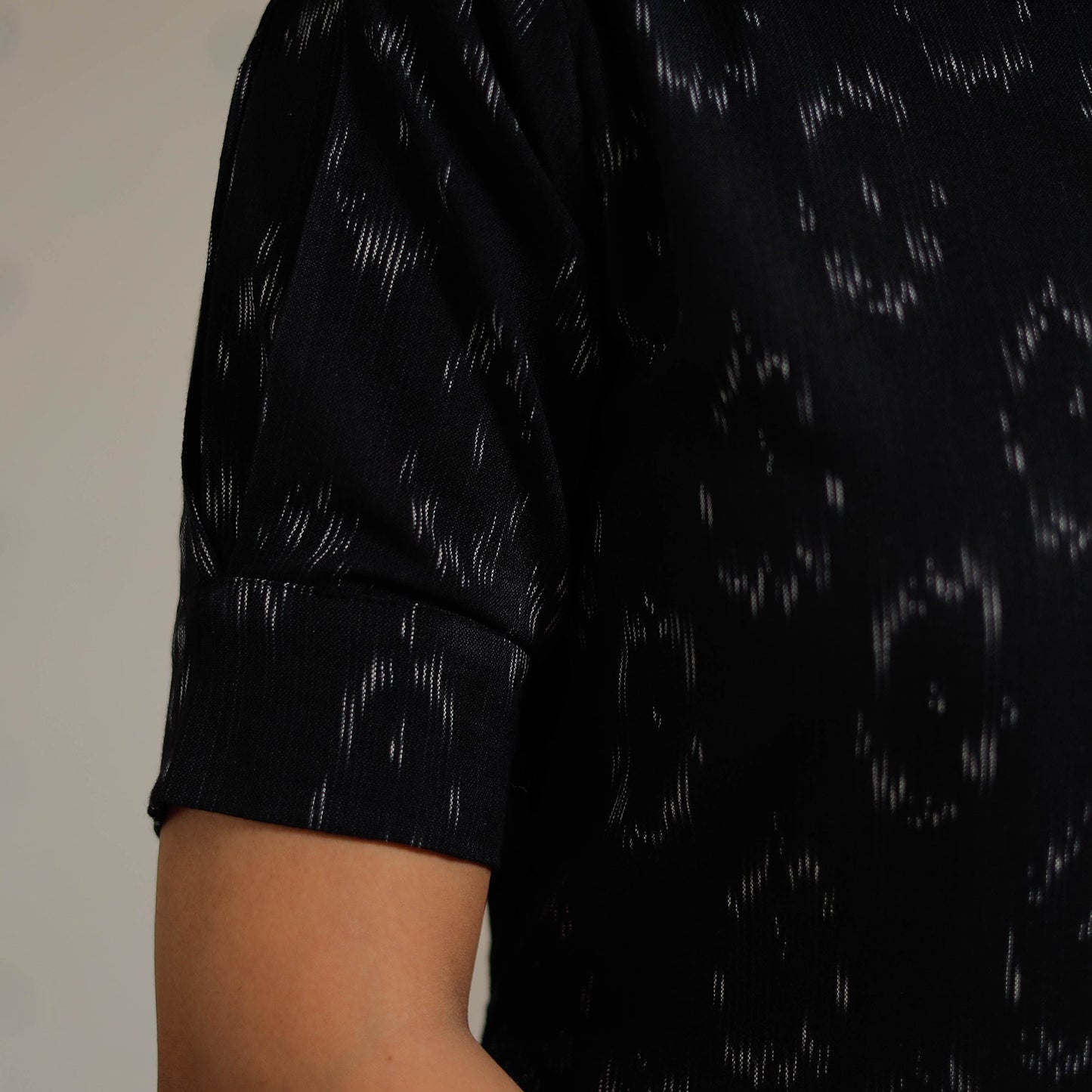  Pochampally Ikat Weave Cotton Dress 02 