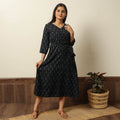 Buy  Pochampally Ikat Weave Cotton Dress with Belt 19 Online l iTokri.com