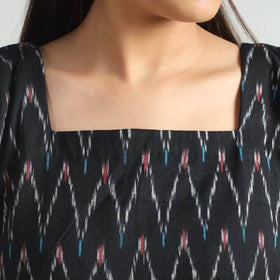 Buy Pochampally Ikat Weave Cotton Dress Online l iTokri.com