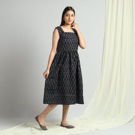 Buy Pochampally Ikat Weave Cotton Dress Online l iTokri.com