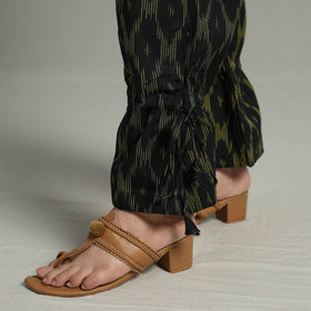 Buy Pochampally Ikat Weave Cotton Elasticated Pant 11 Online at iTokri.com