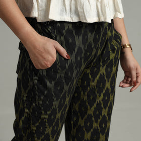 Buy Pochampally Ikat Weave Cotton Elasticated Pant 11 Online at iTokri.com