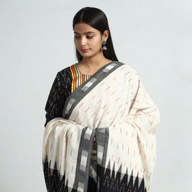 Pochampally Ikat Kurta with Palazzo & Dupatta Set