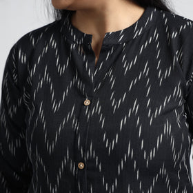 Buy Pochampally Ikat Weave Cotton A-Line Kurta 16 Online at iTokri.com